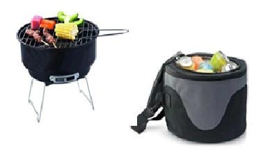 portable grill with cooler bag