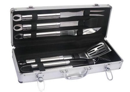 5 pcs stainless steel bbq tool set