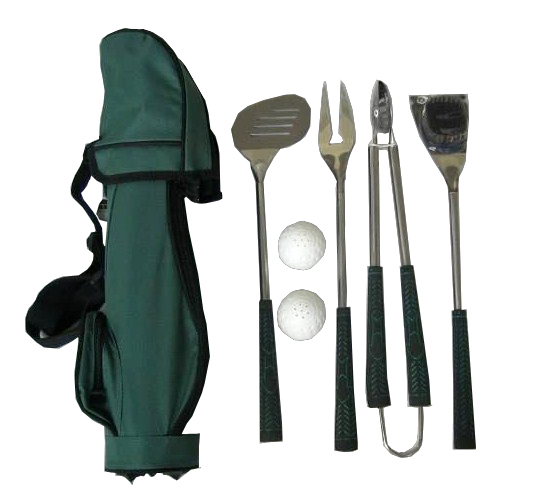 6 pcs golf bbq tool set