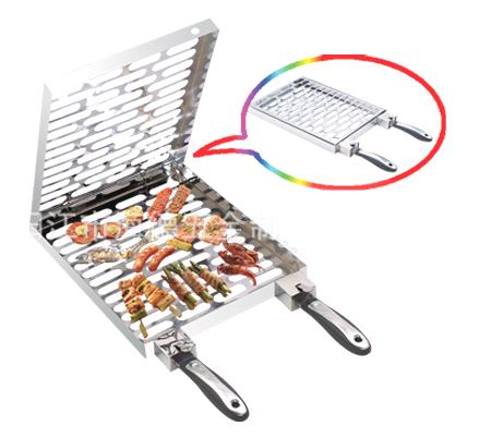 Deluxe Stainless steel grill basket