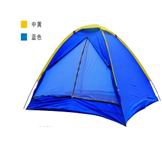 Single skin camping tent for 2 person