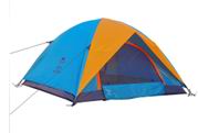 Double skin camping tent for 2 person