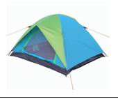 Double skin camping tent for 4 person