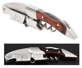 Deluxe high quality waiters corkscrew with pakka  wood handle