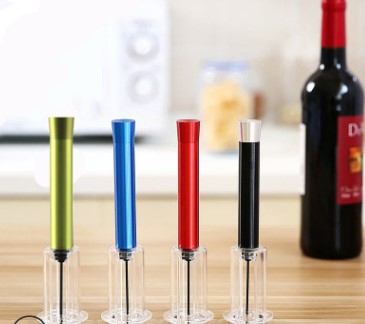 Colorful  alloy Red Wine Opener hand Air Pressure Cork Popper Bottle Pumps Corks Corkscrews